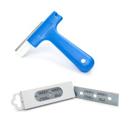Handy Glass Scraper with Carbon Steel Blades 75 mm Handy Glass Scraper with Carbon Steel Blades 75 mm